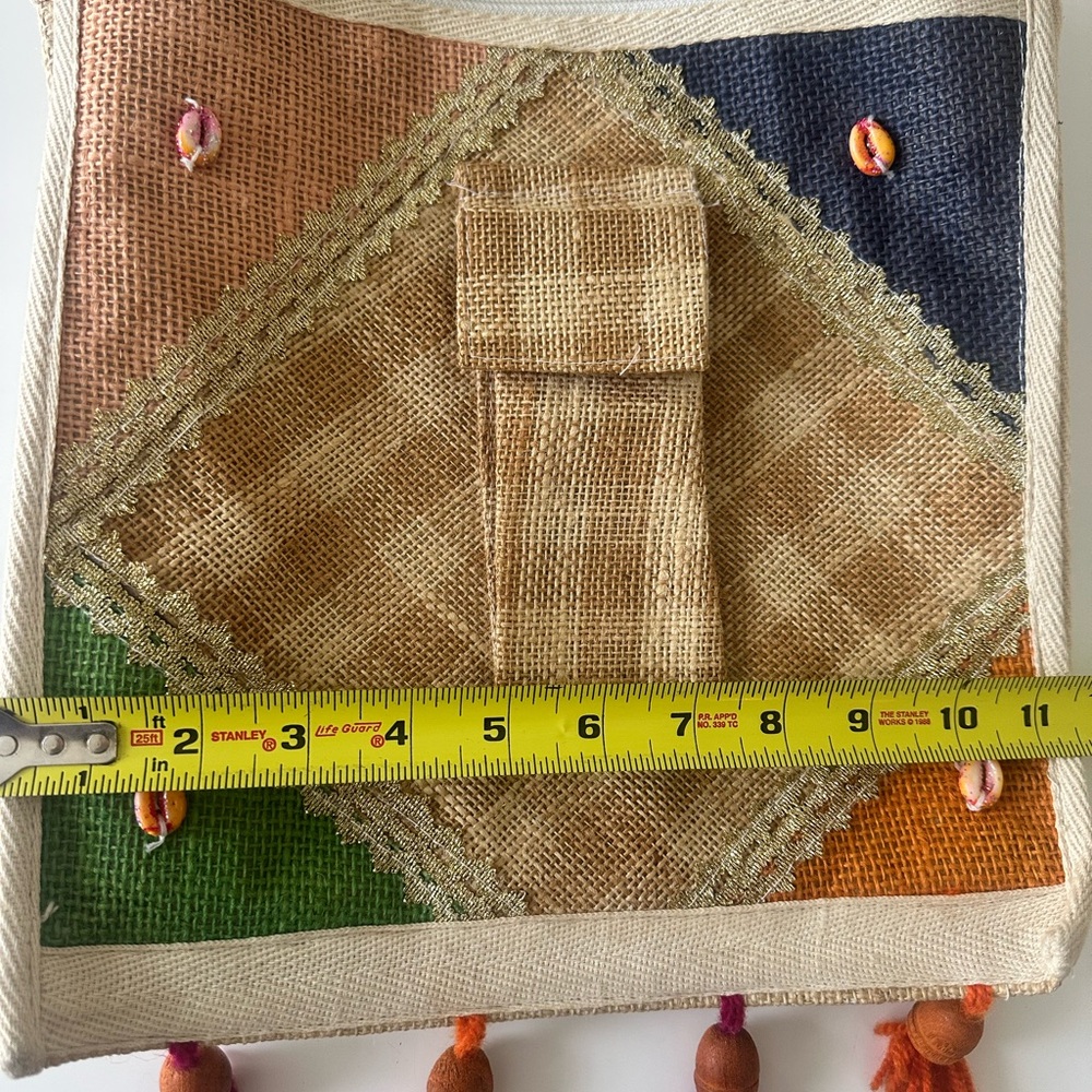 Multicolor Patchwork Shoulder Bag - image 2